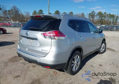 2016 Nissan Rogue Sv z USA, uszkodzony, nr VIN KNMAT2MV6GP667136